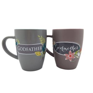 Madrina y padrino Juego de taza regalo para abuelos Padrino y Madrina Regalos bautizado en Cristo grandes regalos para padrinos