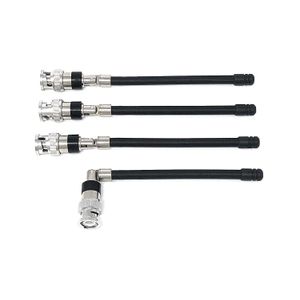 4 pcs UHF (470 – 752 MHz) 1/4 Wave Antenas W/Conectores BNC para Shure