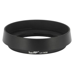 Haoge LH-VM36 - Parasol de objetivo redondo (metal, compatible con Voigtlander Nokton Aspherical 1.575 in f/1.2 VM y Nokton II Aspherical 1.378 in f1.