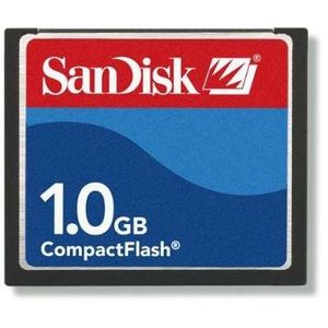SanDisk 1 GB CompactFlash Card (sdcfb1024800)