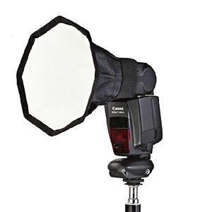 phototrust 8" × 8" (20 x 20 cm) plegable universal Ronda Studio Softbox Difusor de flash para On cámara o Off Cámara Flash Pistola para flash, Speedli