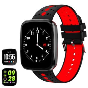 feifuns Fitness Tracker Watch, 1.3" Color Touchscreen with Heart Rate Watch Blood Pressure Monitor, IP67 Waterproof, Step Counter Watch, Pedometer, Sl