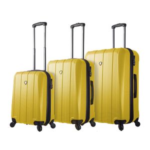 Mia Toro Italia Tosetti - Juego de equipaje de spinner (3 piezas), color dorado