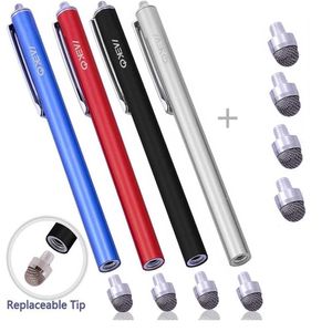 Meko [0.3-inch Hybrid punta Series] 4 paquetes micro-fiber reemplazable Punta de lápiz capacitivo – -Longitud: 5.5," diámetro de la punta: 0.3"/Ultra