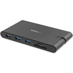 Adaptador multipuerto USB C con HDMI y VGA, Mac/Windows, 3 puertos USB 3.0, SD/micro SD, PD 3.0, adaptador USB C a USB 3.0.
