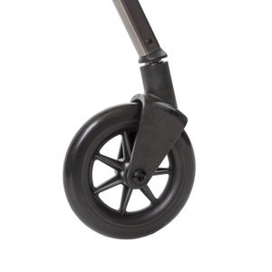 Standers Kit de Rueda giratoria para EZ Fold N 'Go Walker y espacio Saver Walker, Negro, 2 count