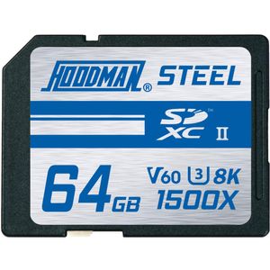 Hoodman Steel 128 GB SDXC 1500 X UHS II 260 Mb/S tarjeta de memoria