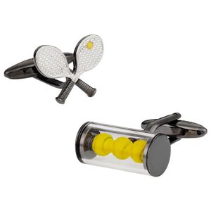 Raqueta de tenis y bolas Gemelos de Cuff-Daddy