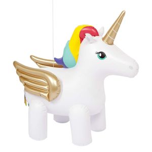Inflable unicornio para niños