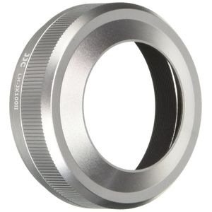 JJC LH-JX100II plata actualización parasol sombra Anillo Adaptador para Fujifilm FinePix X100, X100S sustituye a AR-X100 plata
