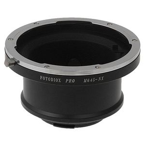 Fotodiox Pro – Adaptador de montura de lente – Mamiya 645 (M645) Mount Lens to Samsung NX Mount sin espejo cuerpo de la cámara