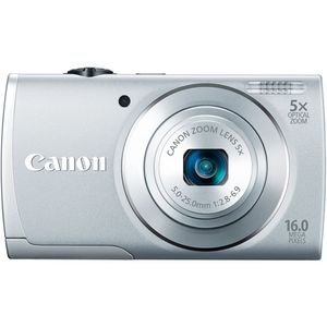 Canon PowerShot A2600 es 16.0 MP cámara digital Plateado