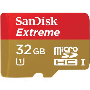 SanDisk Extreme Plus Tarjeta de memoria 32 GB Class 10 UHS-I U1/U3 MicroSDHC