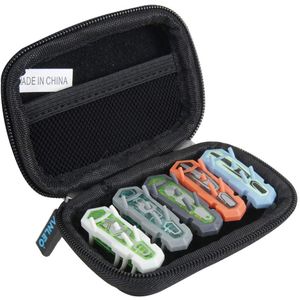 Estuche de viaje duro para hexbug nano nitro, 5 unidades