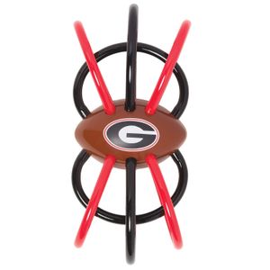 Bebé Fanatic Georgia Bulldogs Winkel Rattle y Teether oficialmente con licencia NCAA juguete para bebé