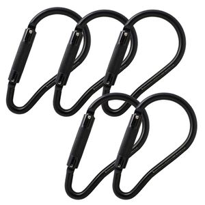 Fusion Climb prima II Auto Lock Ladder gancho mosquetón 5-Pack