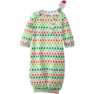 Mud Pie Unisex-Baby Newborn Árbol albornoz con Papá Noel Pacy