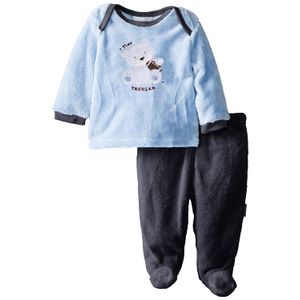 Vitaminas Baby Baby-Boys Tiny tackler 2 pieza Superplush Pant Set