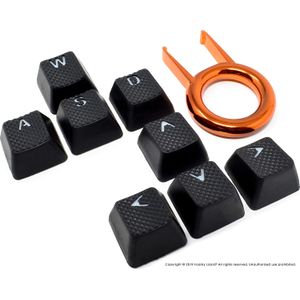 Foamy Lizard Pro - Juego de 8 llaves de goma con retroiluminación compatible con Cherry MX OEM