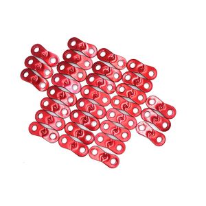 FGen - 30 paraguas para exteriores, con hebilla de aluminio, para tirar de la tienda, accesorios de cuerda de viento, hebilla, hebilla fija, pieza de