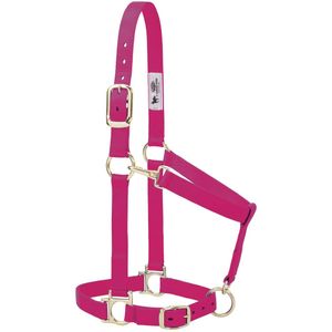 Weaver Leather 35-7434-RA Basic - Espinillera ajustable para barbilla y garganta, 1.0 in, color rosa
