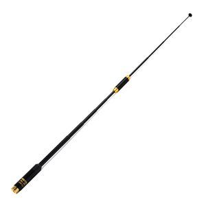 Dual Band telescópico Reemplazo Antena Doble Propósito extensible Whip Antenna 144/430MHz para Icom IC-V8 ic-v80 ic-v82 Kenwood TK300 TK310 TK320 walk