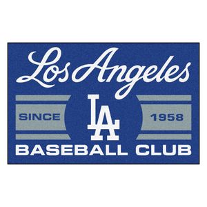 Fanmats 18472 los angeles Dodgers Béisbol Club Starter Alfombra
