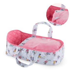 Cama juguete muñeca de bebé de juguete, color rosa