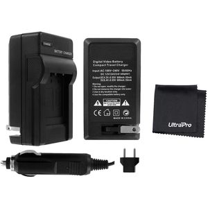 UltraPro – Cargador de batería de cámara digital Nikon D7000 (110/220 V Adaptadores de con coche y UE) – UltraPro – Cargador de repuesto para Nikon EN