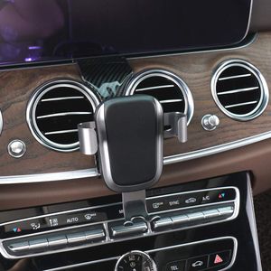 Soporte de carga inalámbrica para teléfono, rejillas de ventilación retráctiles automáticas y eléctricas, compatible con Mercedes-Benz Clase E 2018 20