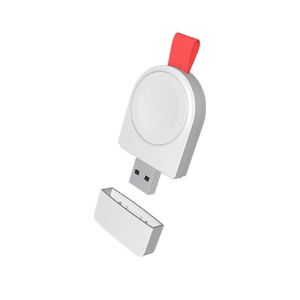 Fanshu - Cargador para reloj de Appe, portátil, magnético, USB, iWatch, cargador rápido, Smartwatch inalámbrico, mini soporte de carga rápida para ser